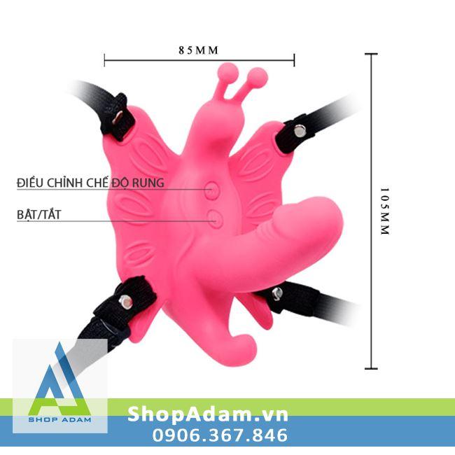 Máy rung bướm Baile Ultra siêu nhỏ có dây đeo thoải mái