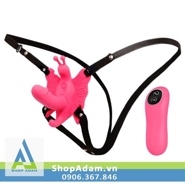 Máy rung bướm mini có dây đeo Baile Ultra 30 chế độ rung