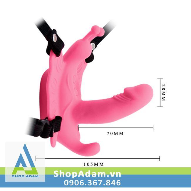Máy rung bướm mini có dây đeo Baile Ultra 30 chế độ rung