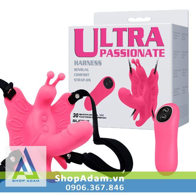 Máy rung bướm mini có dây đeo Baile Ultra