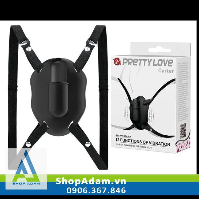Máy rung mini dây đeo Pretty Love Carter 12 chế độ rung mát xa khoái
