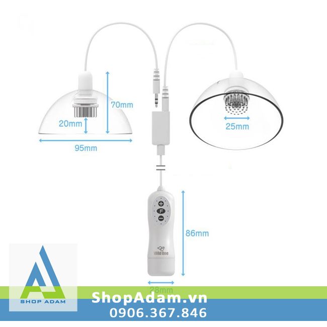 Máy massage ngực Nipple Magic Nhật Bản chăm sóc làm đẹp tức thì