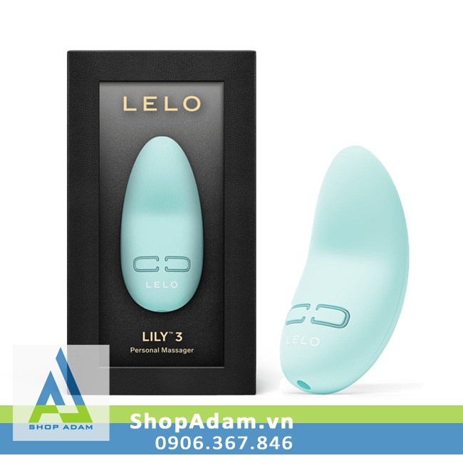 Máy rung vùng kín mini yên lặng Lelo Lily 3