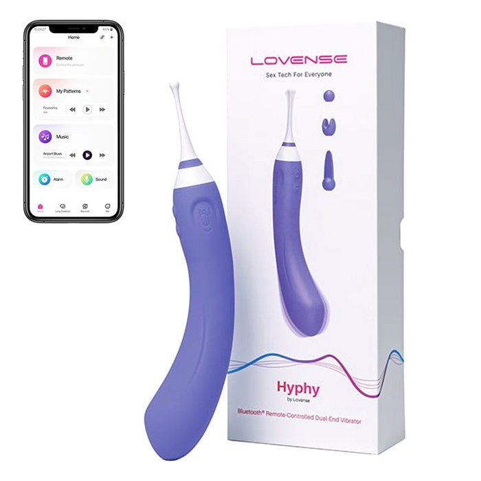 Lovense Hyphy máy rung mini kết nối App 10 chế độ