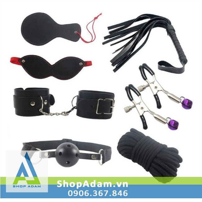 Bộ đồ chơi tình dục 8 món bạo dâm kích thích khoái cảm