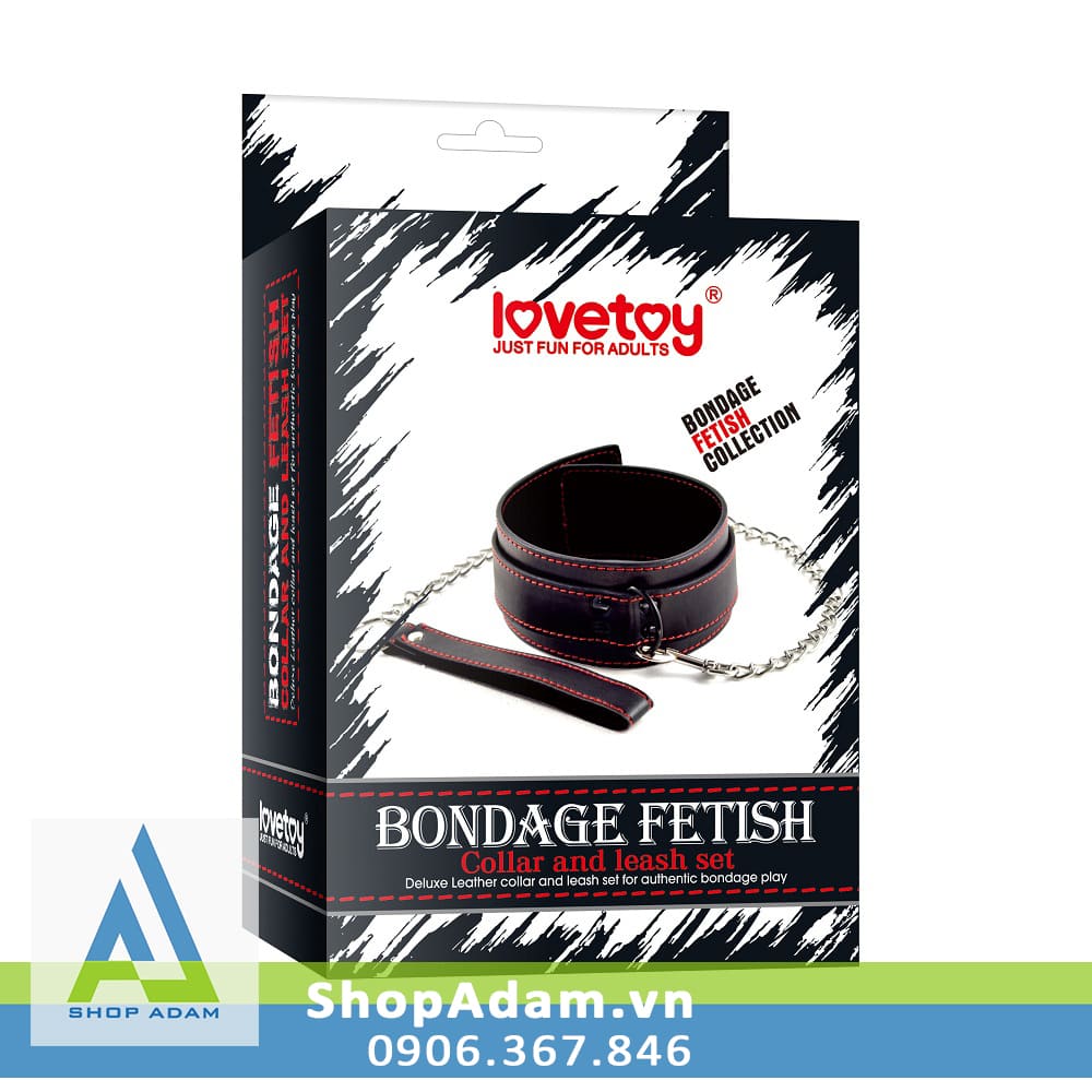 Vòng Cổ Dây Xích Lovetoy Bondage Fetish - Phụ Kiện Cosplay Quyến Rũ