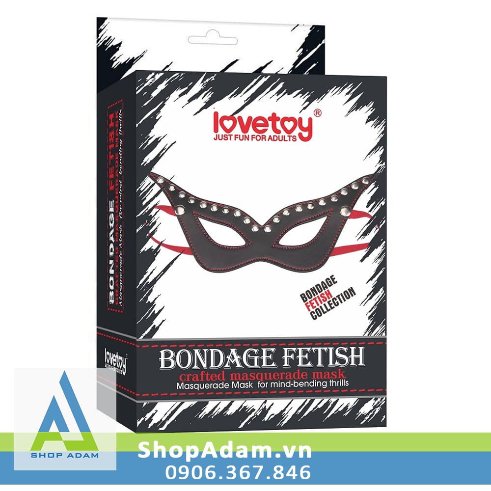 Mask BDSM Lovetoy Hoá Trang Fetish Sexy Kích Thích Mạnh