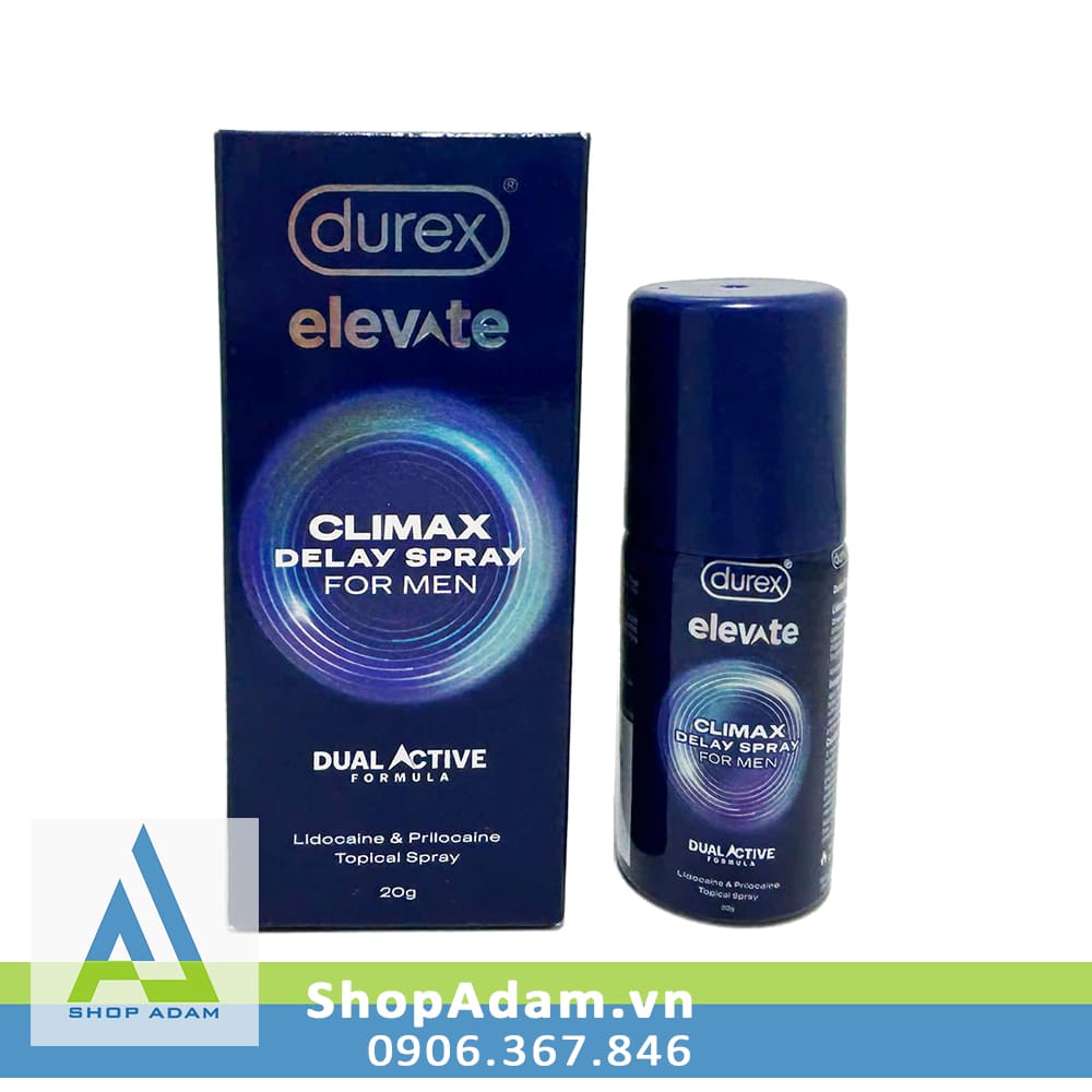 Chai xịt lâu ra Durex Elevate Climax Delay Spray