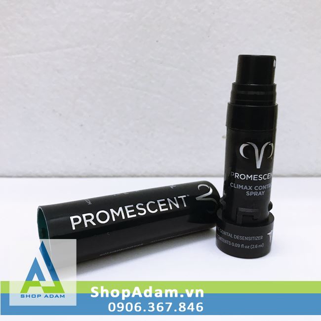 Chai xịt chống xuất tinh sớm Promescent Delay Spray USA 2.6ml hiệu quả cao