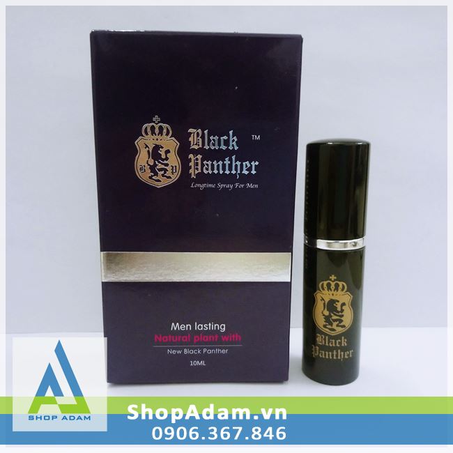 Chai xịt chống xuất tinh sớm Black Panther Nhật Bản 
