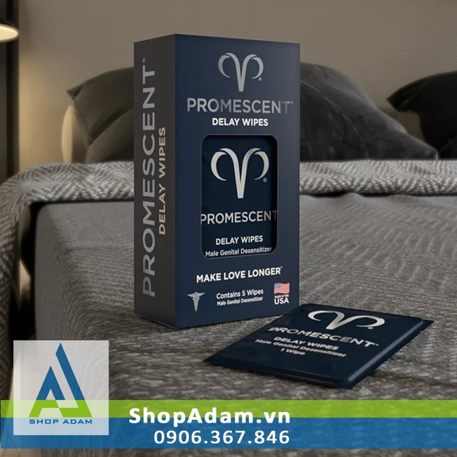 Promescent Delay Wipes Male Sexual Performance Booster