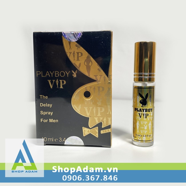 Xịt Chống Xuất Tinh Sớm Playboy Vip Mỹ Lidocain 10% An Toàn 