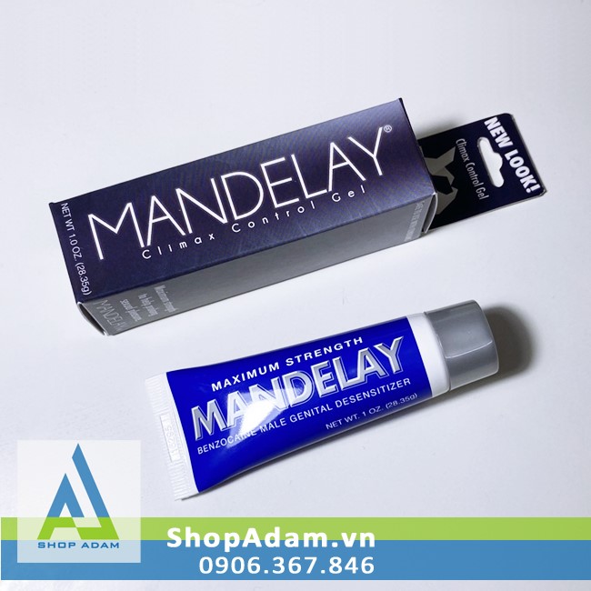 Gel Bôi Trơn Chống Xuất Tinh Sớm Mandelay Mỹ Hiệu Quả 