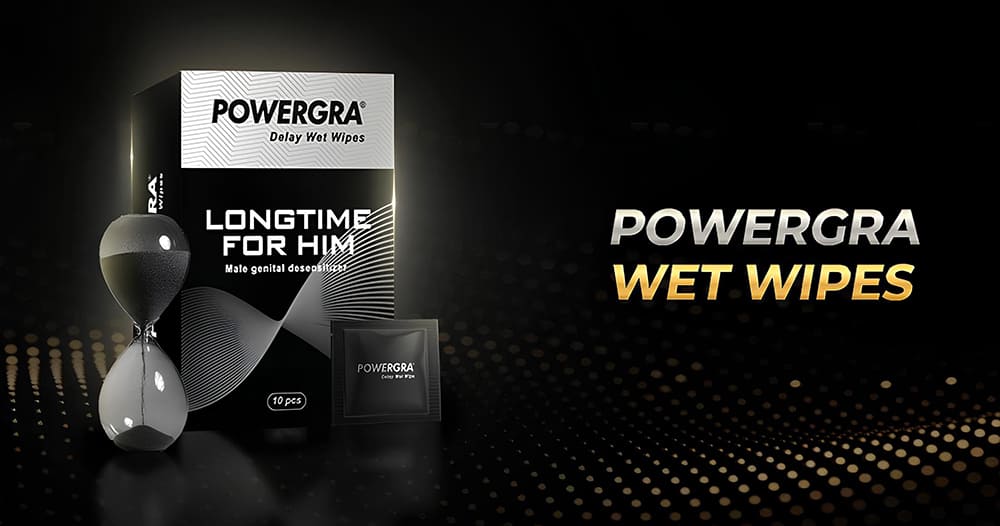 Powergra Delay Wet Wipes khăn ướt tăng cường kéo dài quan hệ H10
