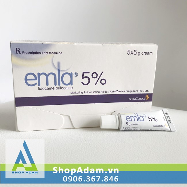 Emla 5g gel chống xuất tinh sớm hiệu quả Thuỵ Điển chính hãng