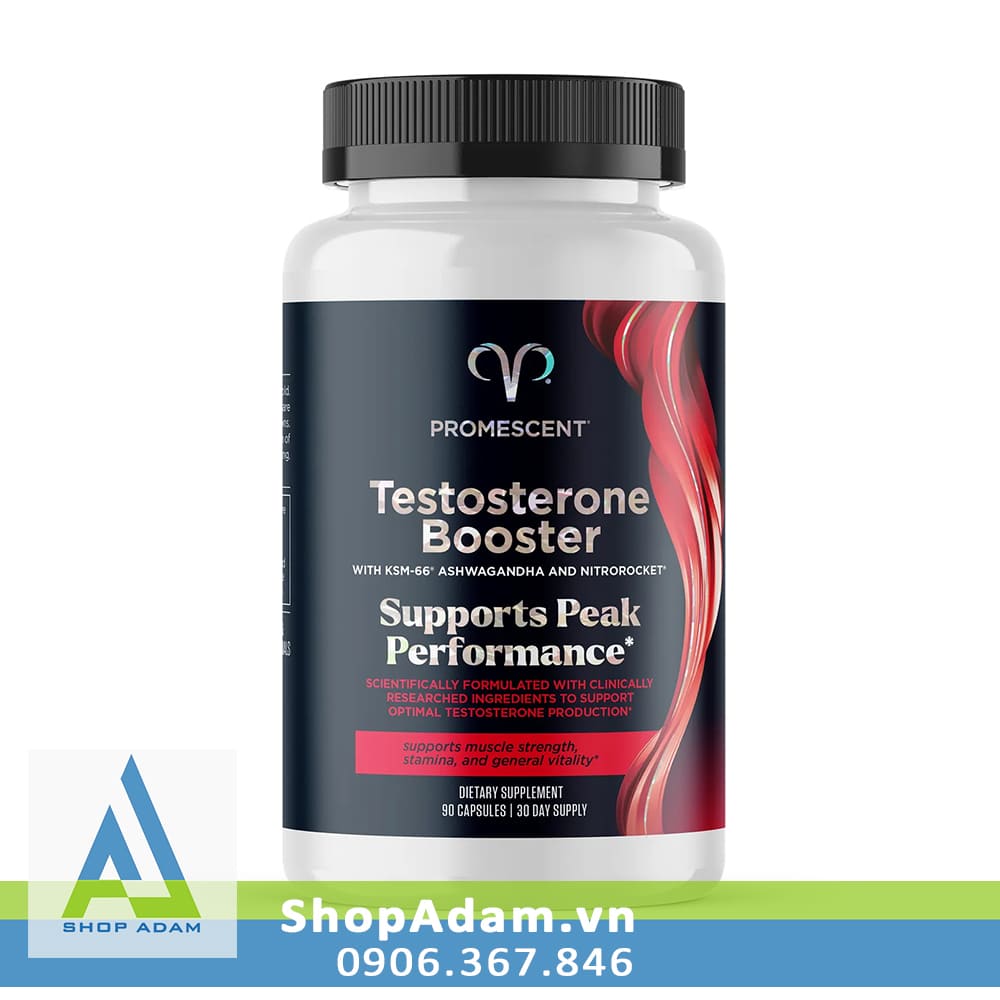 Viên Uống Tăng Testosterone Booster Promescent Hỗ Trợ Sinh Lý Nam 
