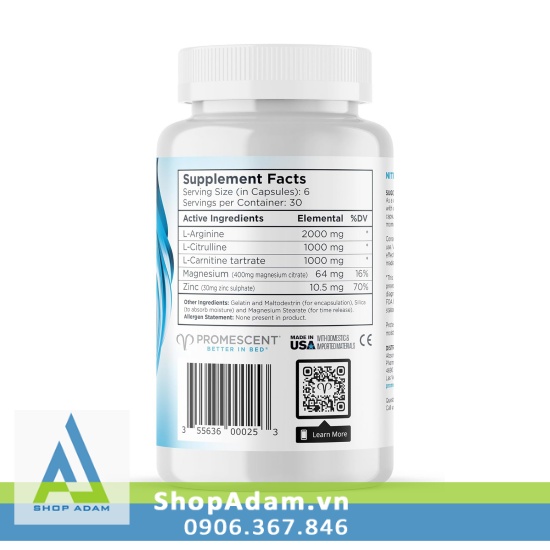 Promescent VitaFLUX For Women 180v tăng sinh lý nữ mạnh mẽ chất lượng Promescent VitaFLUX For Women 180v tăng sinh lý nữ mạnh mẽ chất lượng