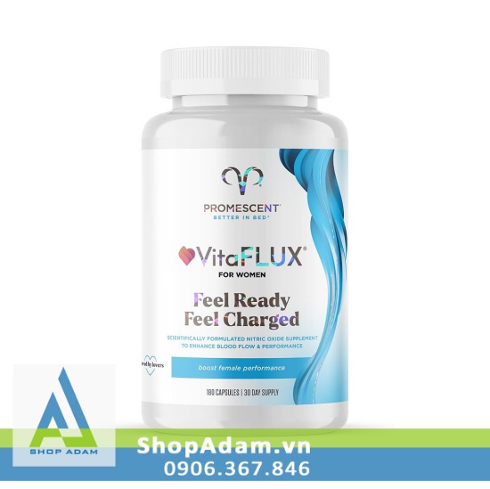 Viên uống tăng cường sinh lý nữ Promescent VitaFLUX thăng hoa cực mạnh 