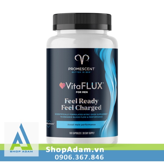 Promescent Vita Flux Thảo Dược Hỗ Trợ Sinh Lý Nam - Chính Hãng Mỹ