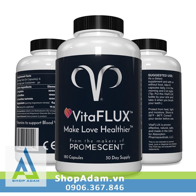 Bảng giá Promescent Vita Flux viên uống thảo dược cho nam - Mỹ có tốt không? Bảng giá Promescent Vita Flux viên uống thảo dược cho nam - Mỹ có tốt không?