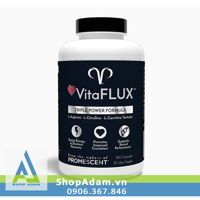 Promescent Vita Flux Thuốc Uống Thảo Dược Tăng Cường Sinh Lực Nam 