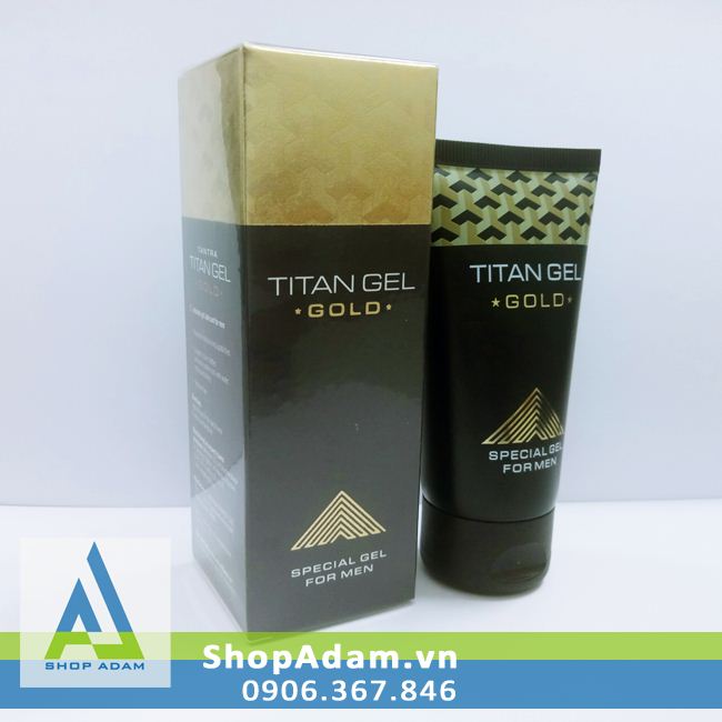 Titan Gold Gel cường dương nam Nga gel tăng kích thước tăng sinh lý hiệu quả