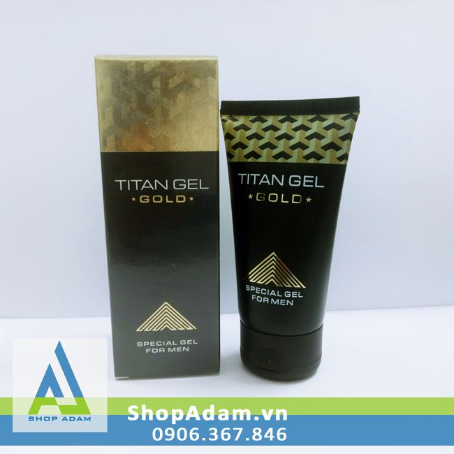 Titan Gold Gel cường dương tăng kích thước dương vật hiệu quả Nga 
