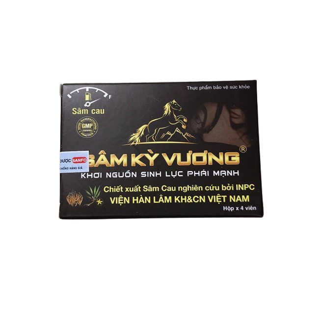  Thông tin Thảo dược tăng cường sinh lý nam Sâm Kỳ Vương - Hộp 4v  loại tốt 