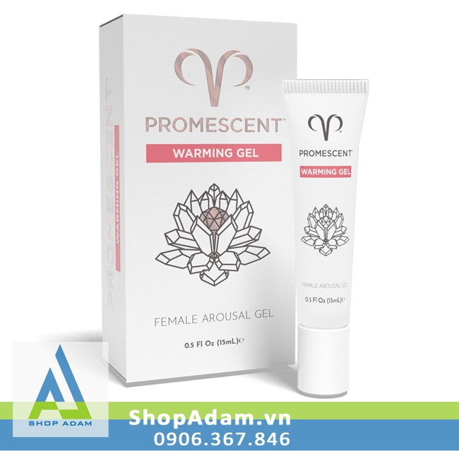 Gel kích thích âm đạo Promescent làm ấm siêu nhanh an toàn 