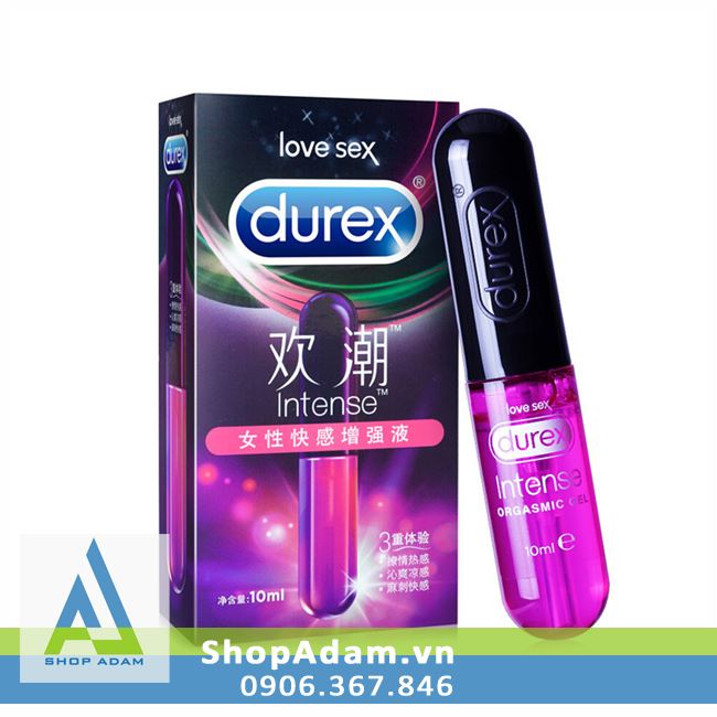 Gel Bôi Trơn Durex Intense Tăng Khoái Cảm Kích Thích Vùng Kín Phụ Nữ 