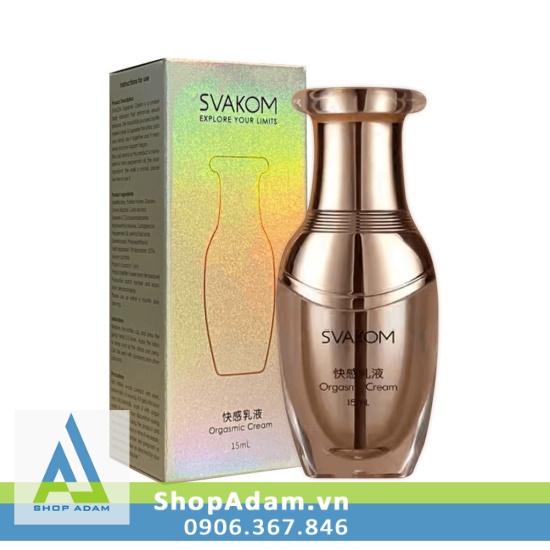 Gel Svakom Orgasm tăng khoái cảm nữ - Mỹ, hiệu quả tức thì