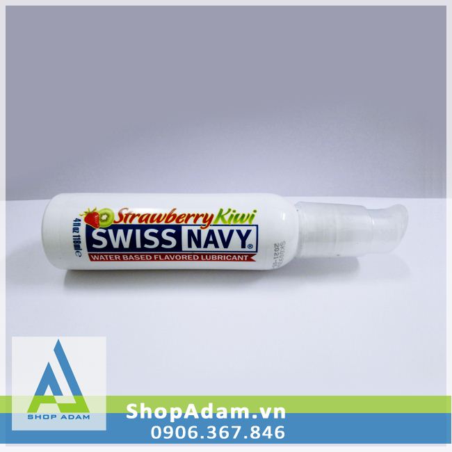 Gel bôi trơn Swiss Navy hương dâu kiwi 118ml cao cấp an toàn