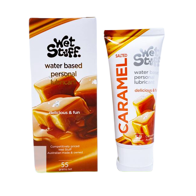 Gel Oral sex Wet Stuff Caramel vị mặn kích thích quan hệ bằng miệng 