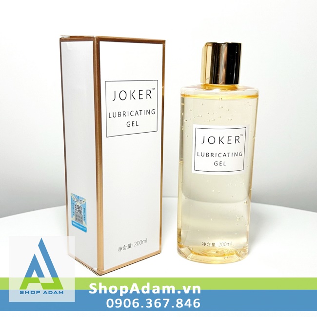 Joker Lubricating 200ml Chất bôi trơn nước tự nhiên an toàn mềm mịn