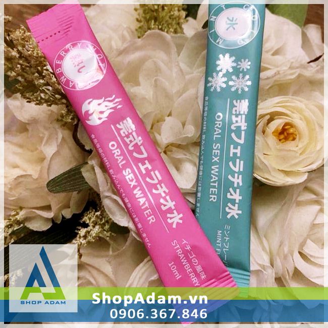 Nước tình yêu Băng Lửa Nhật Bản Khử trùng An Toàn Hương Bạc Hà Dâu