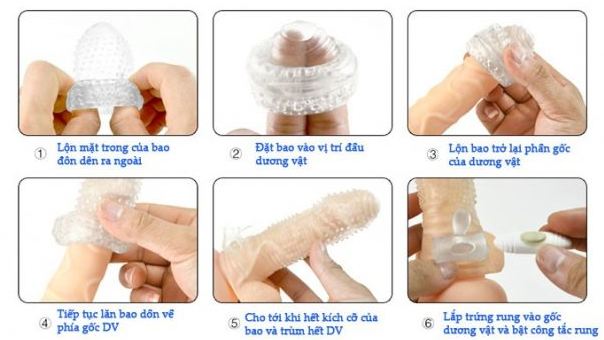Bao đôn dên Nature Extender cao cấp silicon mềm mại giãn tốt ôm khít