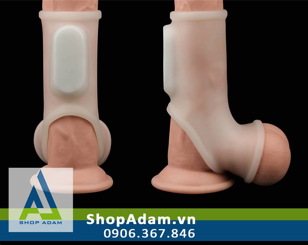 Bao cao su có rung quai đeo Lovetoy Silk Knights Ring siêu kích thích