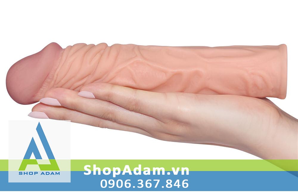 Bao đôn dên Lovetoy 5cm gai rỗng tăng kích thước và ma sát Bao đôn dên Lovetoy 5cm gai rỗng tăng kích thước và ma sát