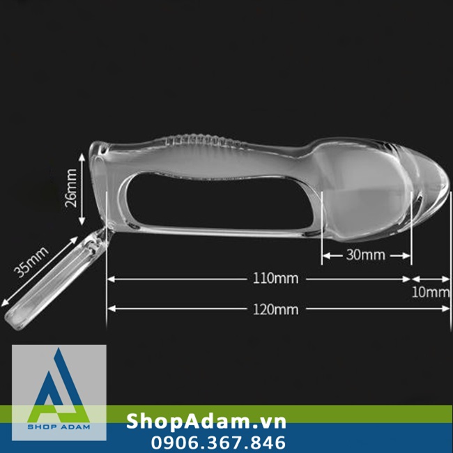 Bcs đôn dên dây đeo Leten G-Spot silicone mềm mại chống tuột