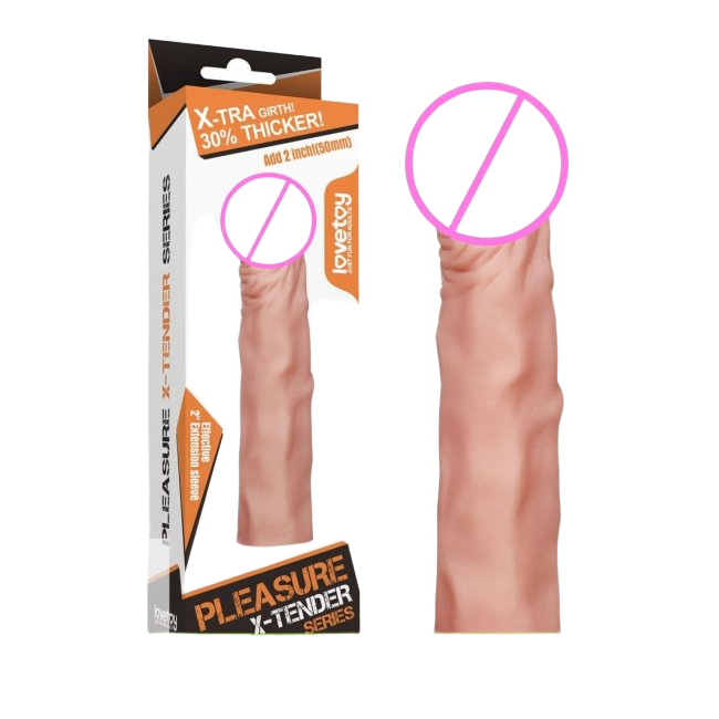 Bao cao su tăng chiều dài 5cm cao cấp Lovetoy X-Tender