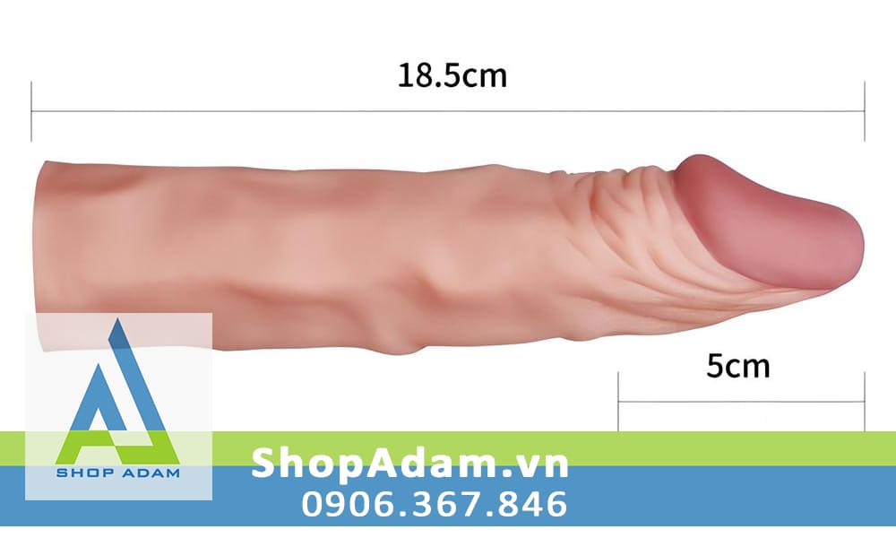 Bao cao su Lovetoy X-Tender tăng chiều dài 5cm siêu mềm mại chất lượng cao