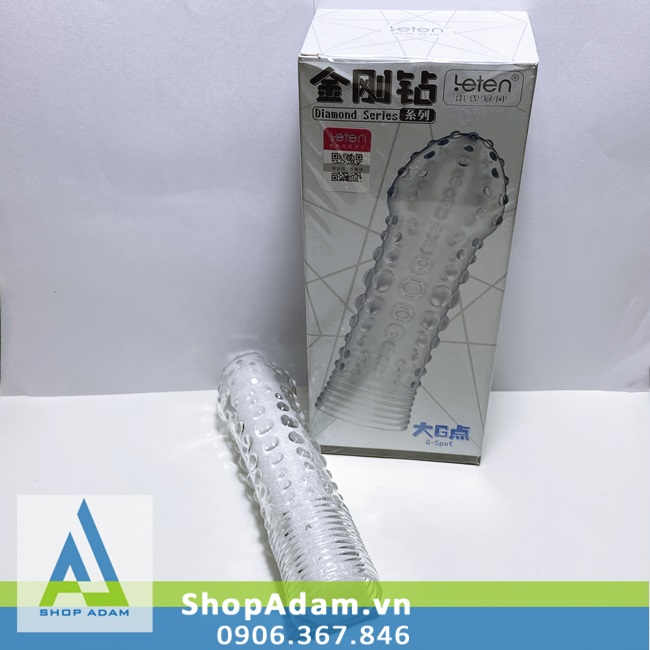 Leten G-Spot gai bi nổi bao cao su đôn dên kích thích đỉnh cao