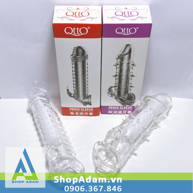 Bao cao su donzen gân gai quai đeo QttO kích thích mạnh mẽ