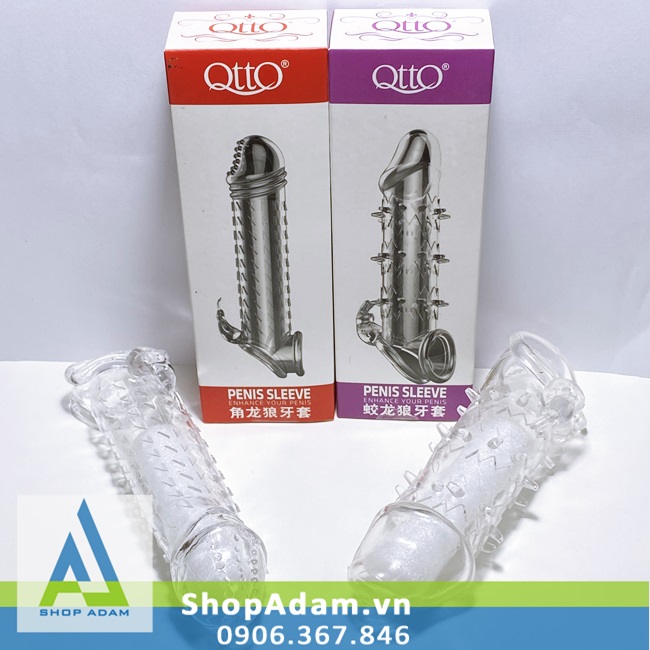 Bao cao su donzen gân gai quai đeo QttO kích thích mạnh mẽ