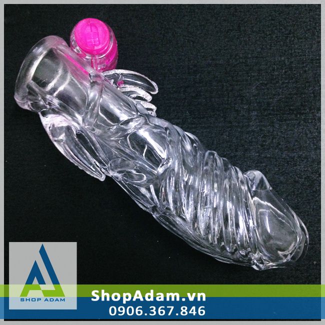 Bao đôn dên rung gân silicon an toàn kích thích cực mạnh