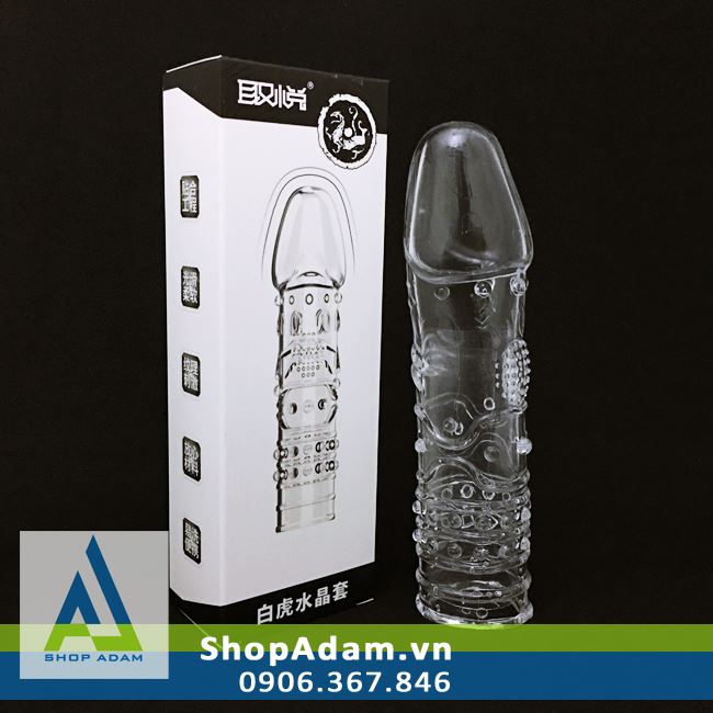 Bao cao su đôn dên gân gai to đầu trơn tăng kích thước tăng khoái cảm nữ