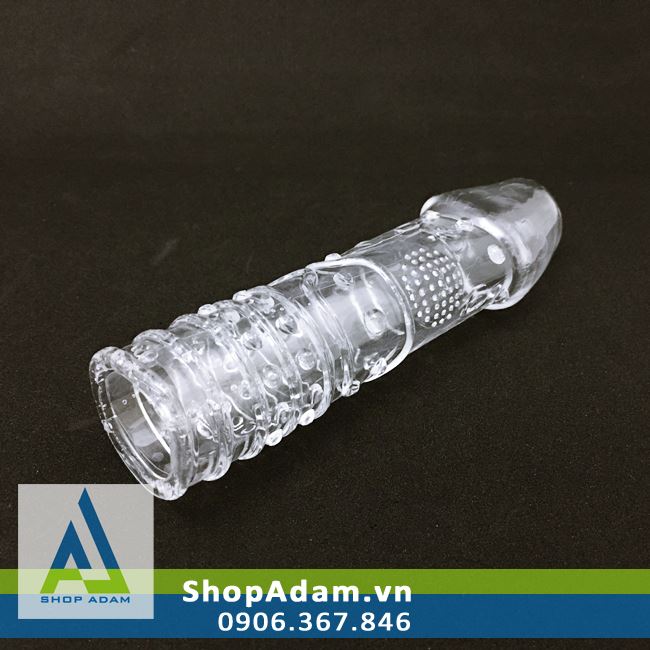 Bao cao su đôn dên gân gai to đầu trơn kích thích nữ lên đỉnh