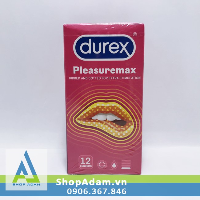 Bao Cao Su Durex Pleasuremax Có Gai Kích Thích Tăng Khoái Cảm Tình Dục 