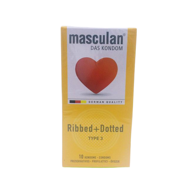  Kho sỉ Bao cao su có gai Masculan Ribbed Dotted - Đức  giá sỉ 