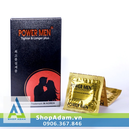 Bao Cao Su Size Nhỏ Gai Power Men Kéo Dài Thời Gian H12 